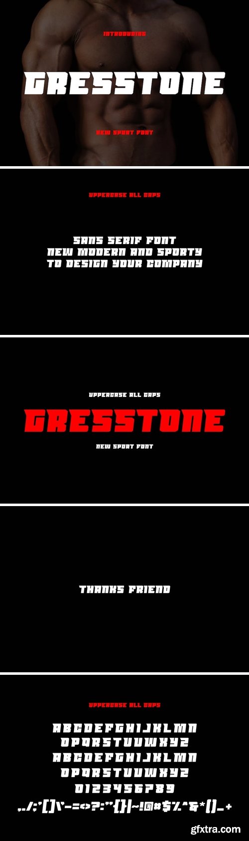 Gresstone font Gresstone font