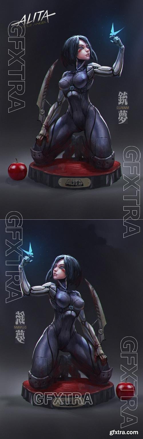 Ren Beili - Alita Battle Angel &ndash; 3D Print Model