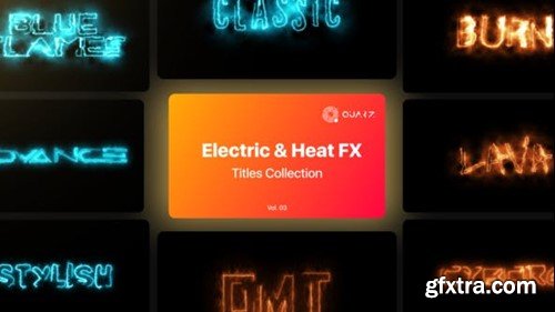 Videohive Electric Motion Titles Vol. 03 45344859