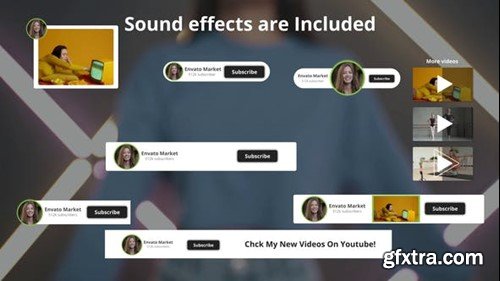 Videohive Minimal Youtube broadcast Elements 45321035 Videohive Minimal Youtube broadcast Elements 45321035