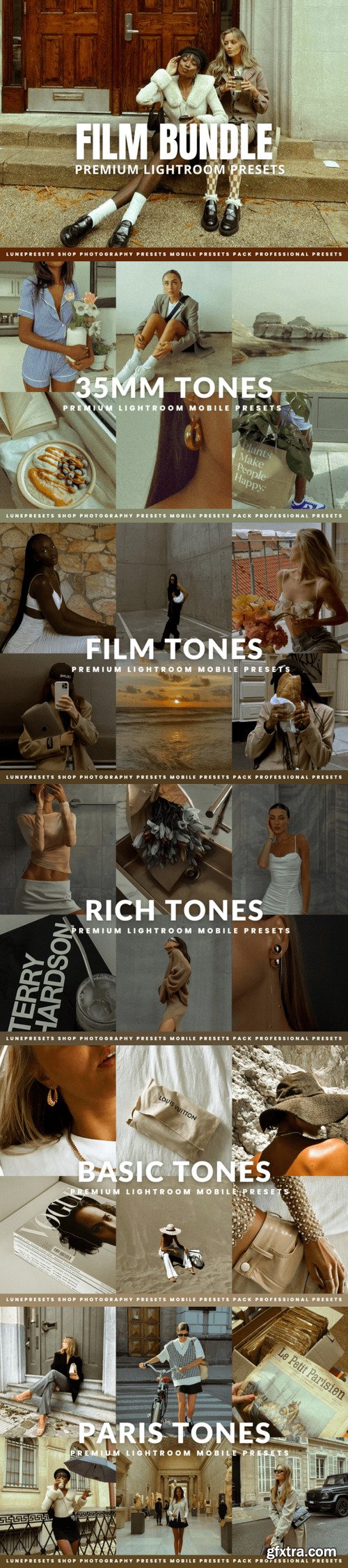 Cinematic Lightroom Presets Bundle