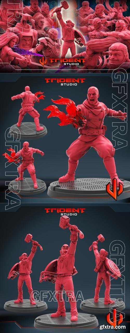 Trident Studio April 2023 &ndash; 3D Print Model