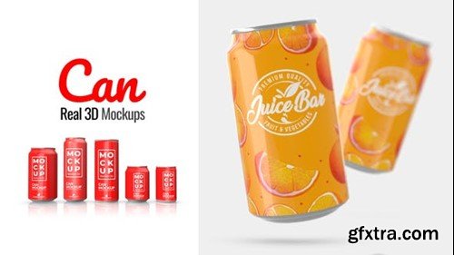Videohive Can Real 3D Models 45424244 Videohive Can Real 3D Models 45424244