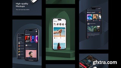 Videohive App Mockup Instagram Stories 45426380