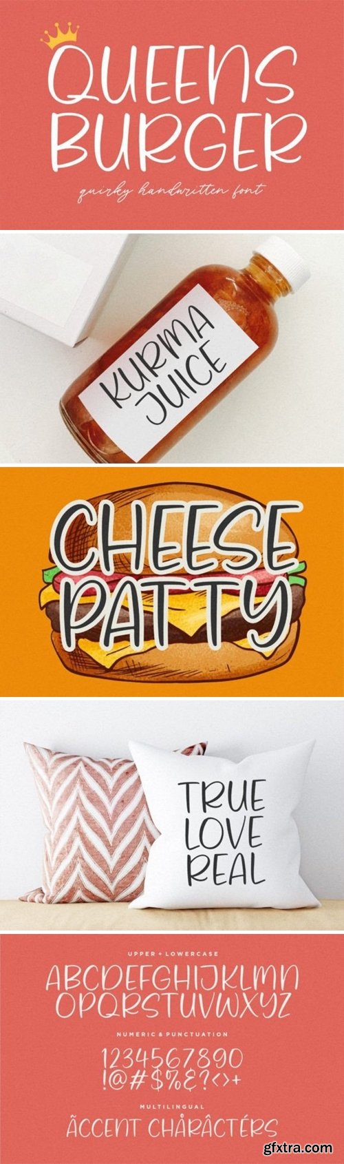 Queens Burger Font