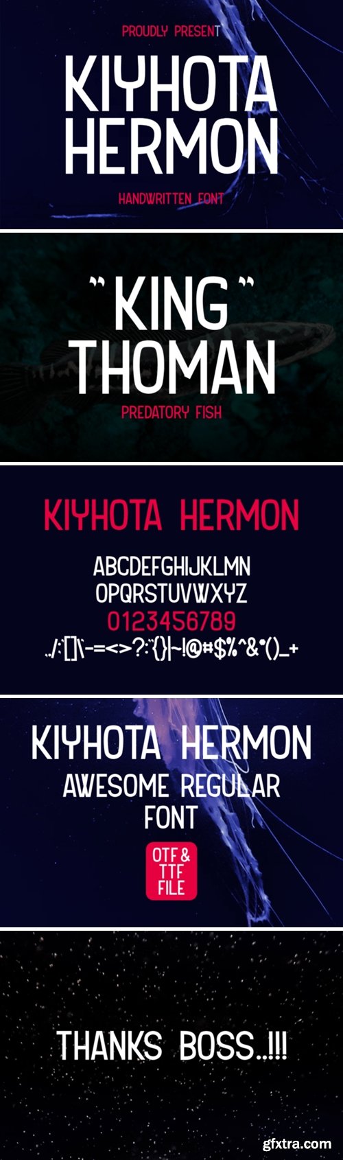 Kiyhota Hermon Font