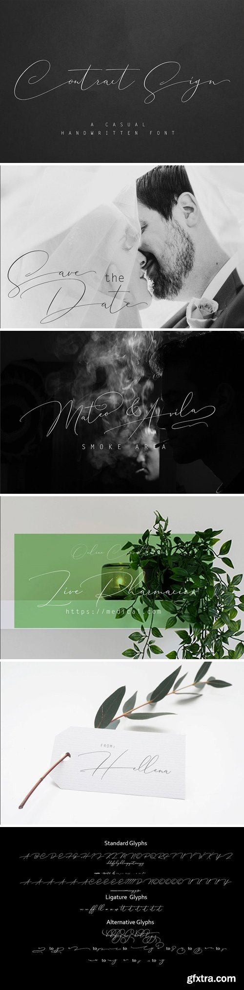 Contract Sign Font Contract Sign Font