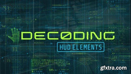 Videohive Decoding HUD Elements 45487836