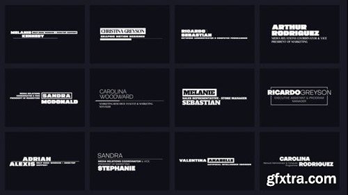 Videohive Minimal Lower Thirds 45484051