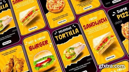 Videohive Delicious Food Menu Card After Effects Instagram Story 45479177 Videohive Delicious Food Menu Card After Effects Instagram Story 45479177
