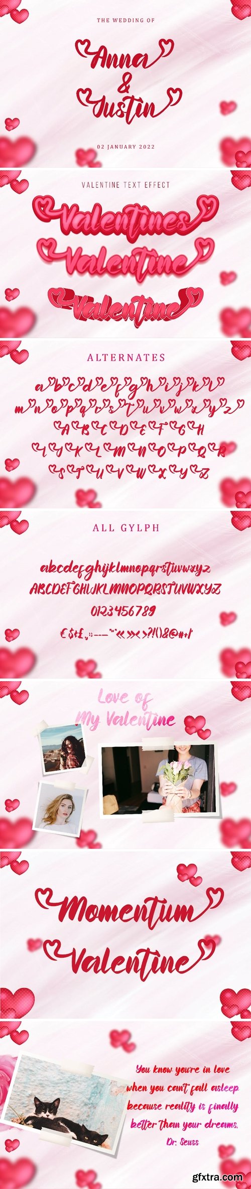 Momentum Valentine Font