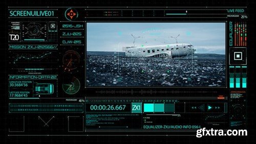 Videohive HUD700 Screen UI 3 45481610