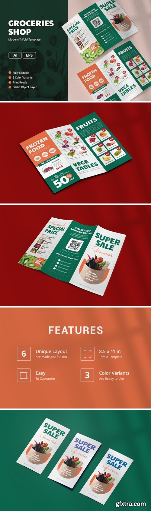 Supermarket Program Brochure Template F2LMGQS Supermarket Program Brochure Template F2LMGQS