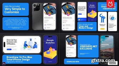 Videohive Pro14 Phone App Promo Mockup 45455156