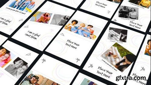 Videohive White Background Instagram Story Frame 45524325
