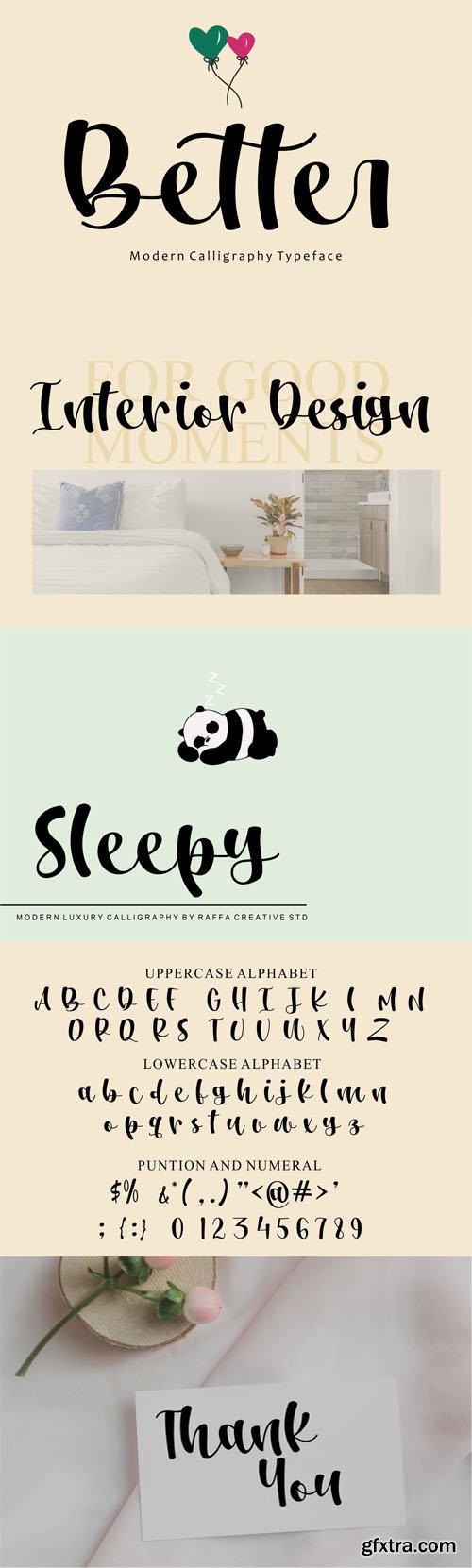 Better Calligraphy Typeface Better Calligraphy Typeface