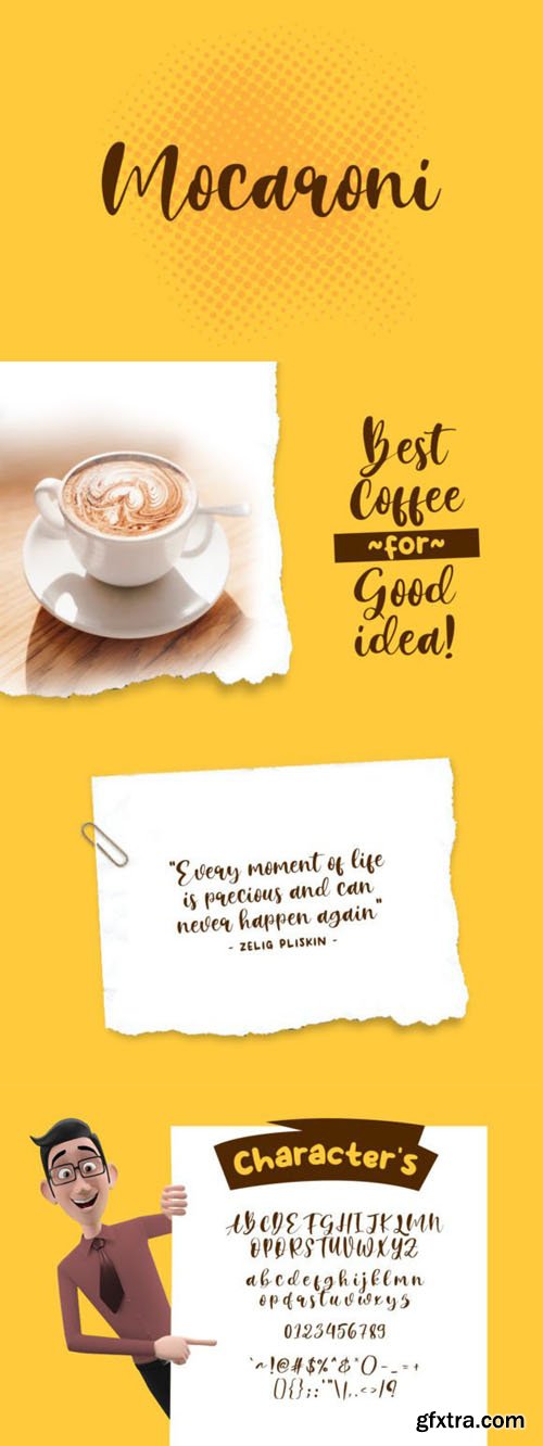 Mocaroni Script Font Mocaroni Script Font