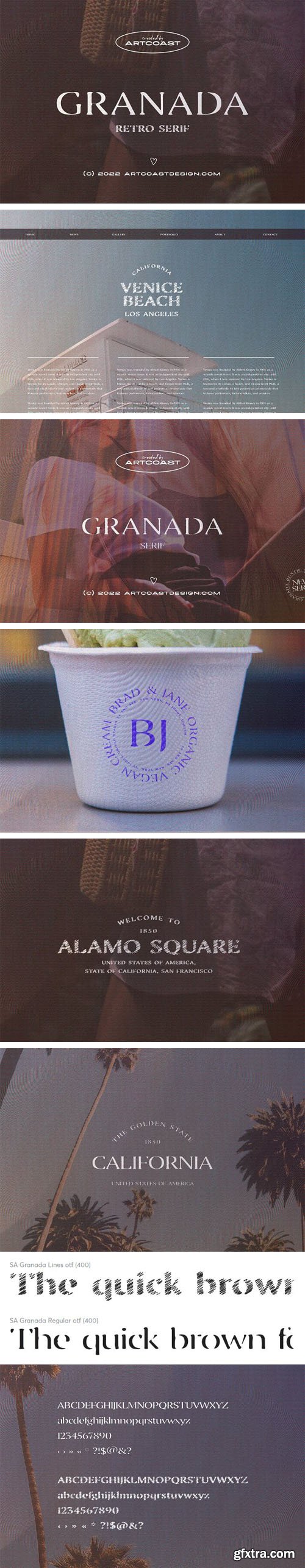 Granada Serif Font Granada Serif Font