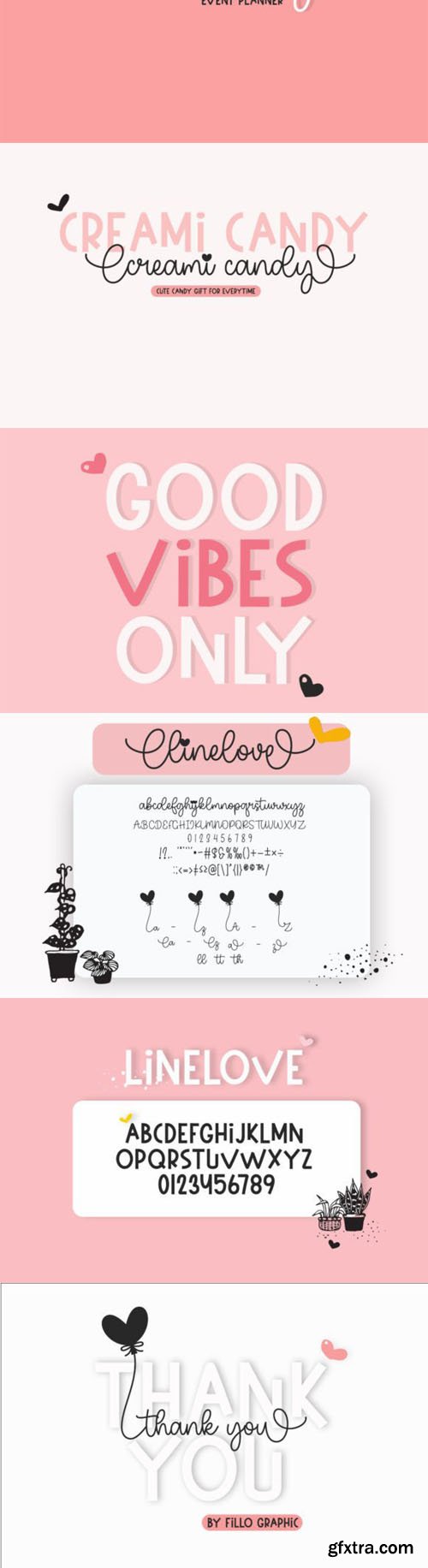 Line Love Font Duo Line Love Font Duo