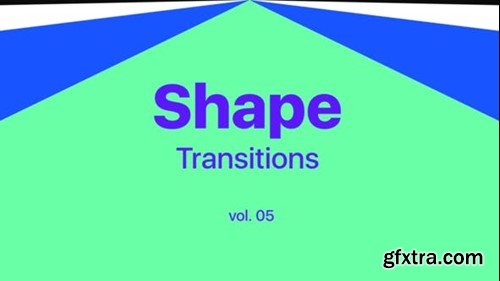 Videohive Shape Transitions Vol. 05 45532994