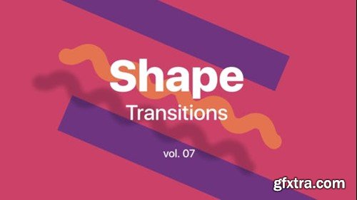 Videohive Shape Transitions Vol. 07 45533003