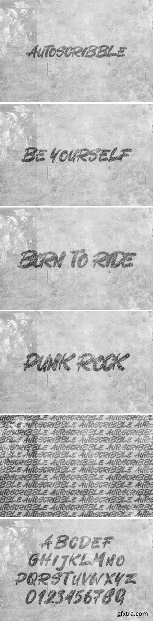 Autoscribble Font
