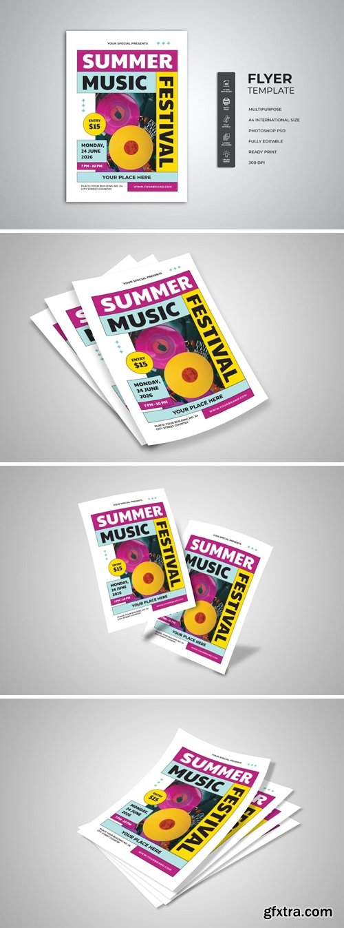 Summer Festival Flyer EMZW2UE Summer Festival Flyer EMZW2UE