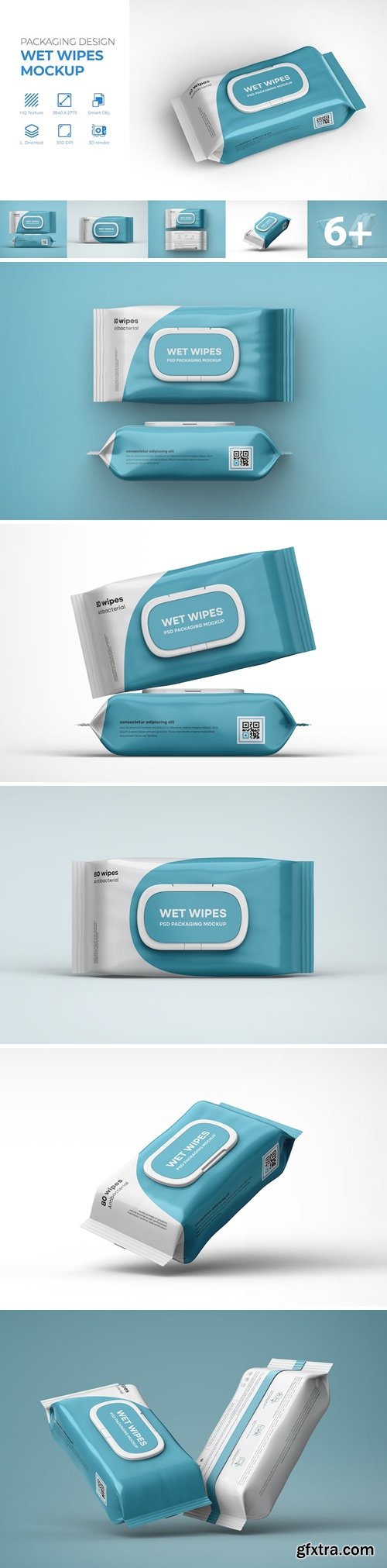 Wet Wipes Packaging Box Mockup 5RDFX89 Wet Wipes Packaging Box Mockup 5RDFX89