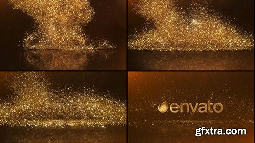 Videohive Gold Rain Luxury Logo Reveal 39848798