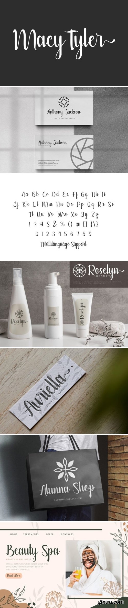 Macy Tyler Font Macy Tyler Font