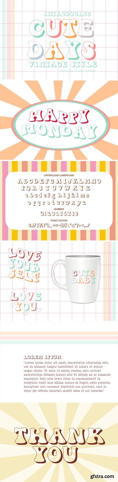 Cute Days Font