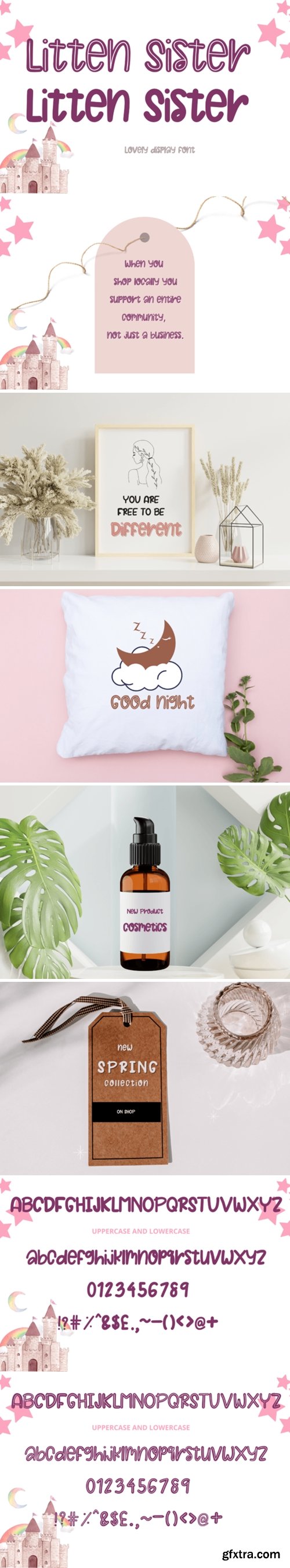 Litten Sister Font Litten Sister Font