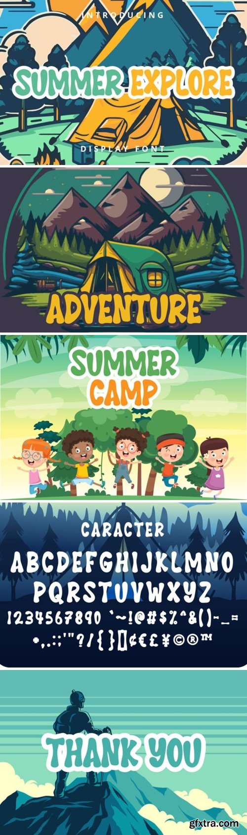 Summer Explore Font Summer Explore Font