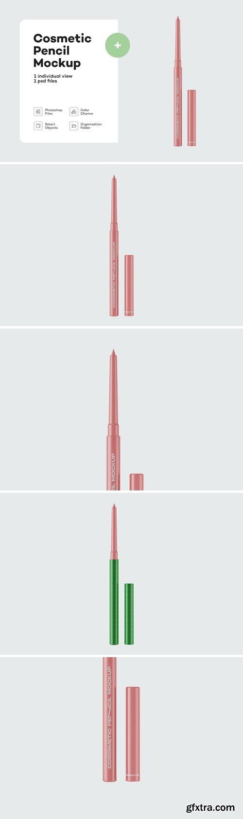 Automatic Cosmetic Pencil Mockup JWEBRCL Automatic Cosmetic Pencil Mockup JWEBRCL