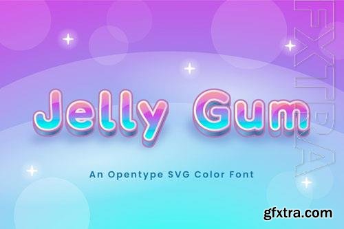 Jelly Gum font