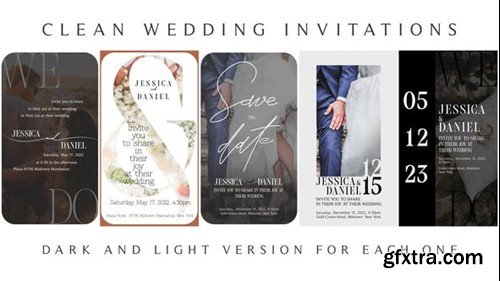 Videohive Clean Wedding Invitation 45615349 Videohive Clean Wedding Invitation 45615349