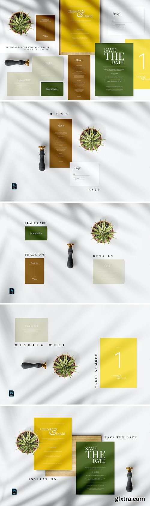 Tropical Colour Invitation Suite 3684GEX Tropical Colour Invitation Suite 3684GEX