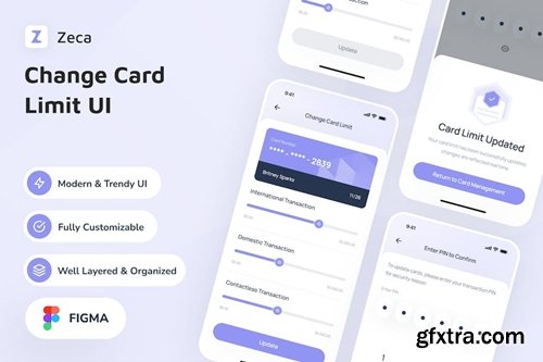 Zeca - Change Card Limit App UI AY85EZP Zeca - Change Card Limit App UI AY85EZP