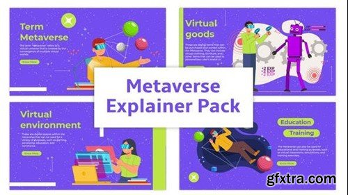 Videohive Metaverse Explainer Animation Scene 45655555 Videohive Metaverse Explainer Animation Scene 45655555