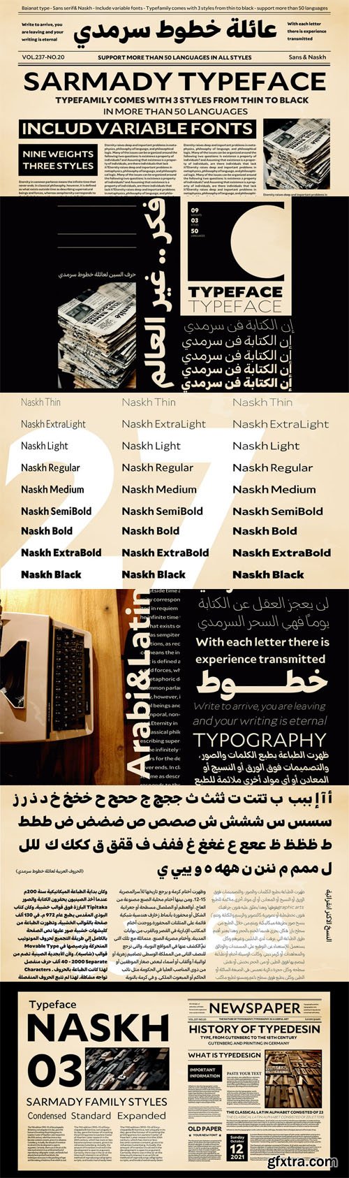 Sarmady Font Family Sarmady Font Family