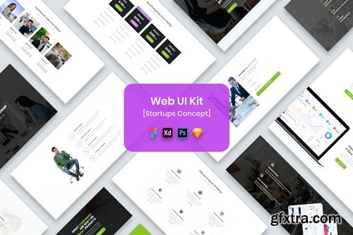Web UI Kit Startups HRESPHW
