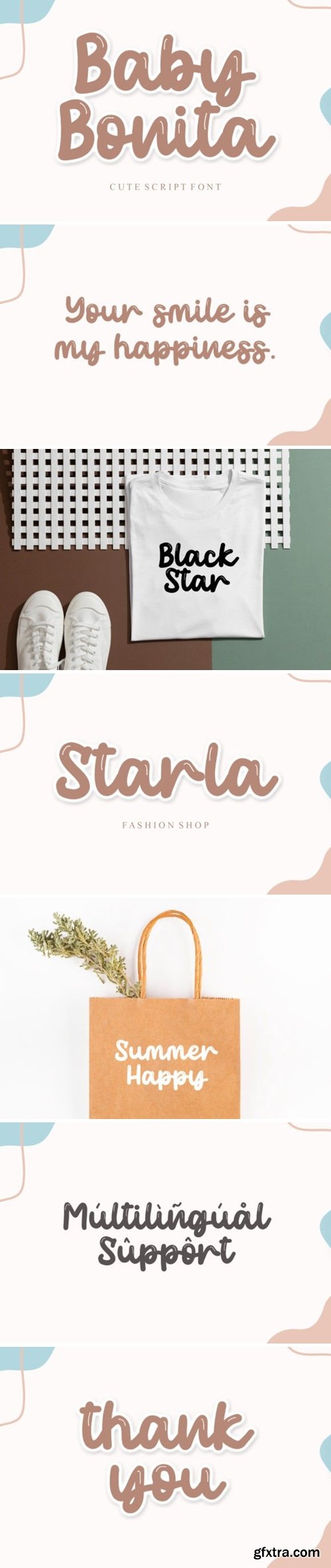 Baby Bonita Font Baby Bonita Font