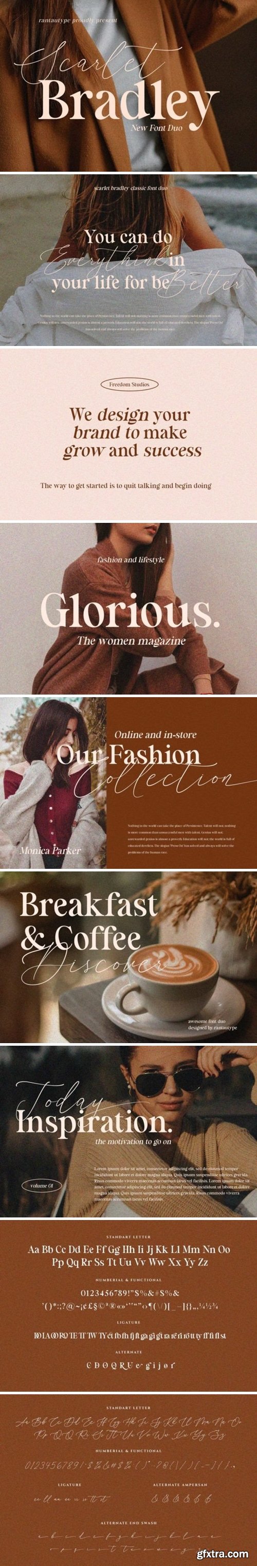 CM - Scarlet Bradley Font Duo 16500307