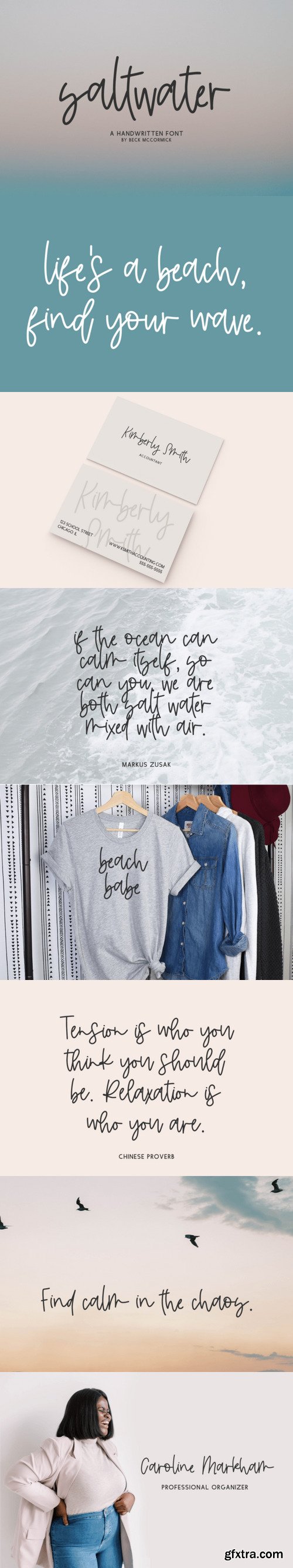 Saltwater Font