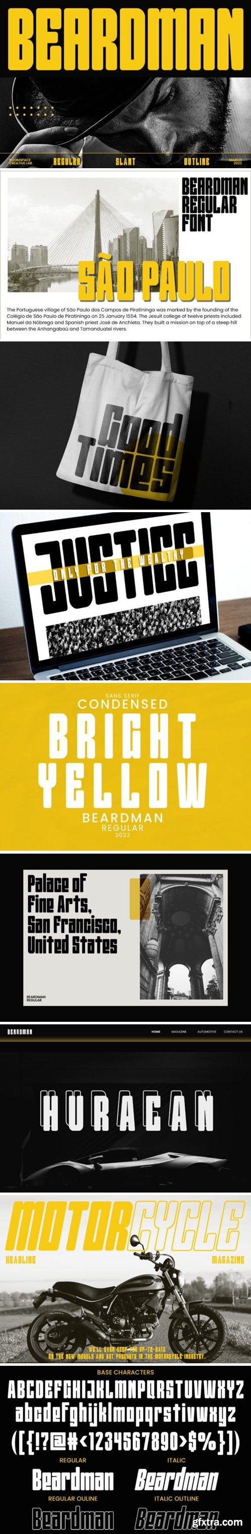 Beardman Font