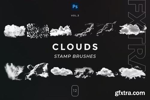 Clouds Stamp Brushes Vol.3 