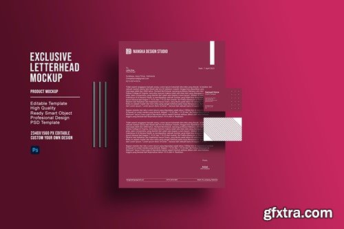 Letterhead Mock Up Letterhead Mock Up