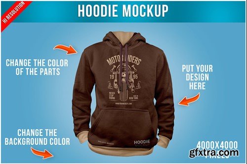 Hoodie Mockup Template Hoodie Mockup Template