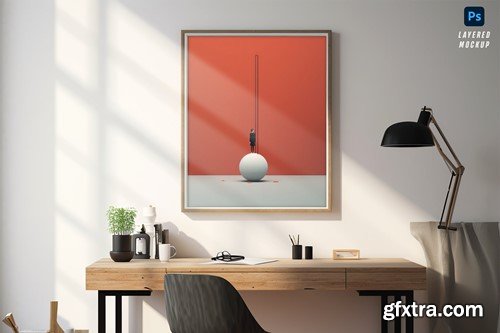 Modern Minimal Wall Art Mockup Modern Minimal Wall Art Mockup
