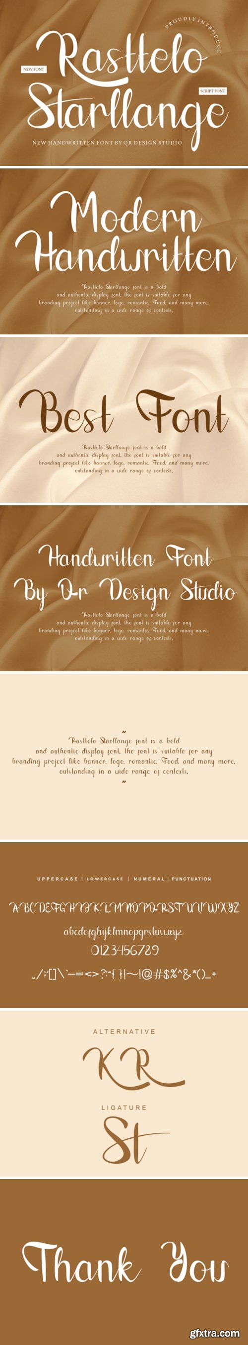 Rasttelo Starllange Font